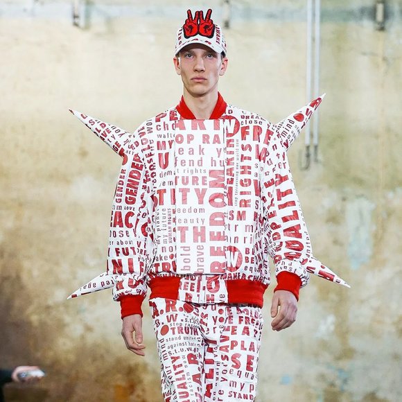 WALTER VAN BEIRENDONCK WORDS TEE F/W 20  W:AR - Picture 9 of 9